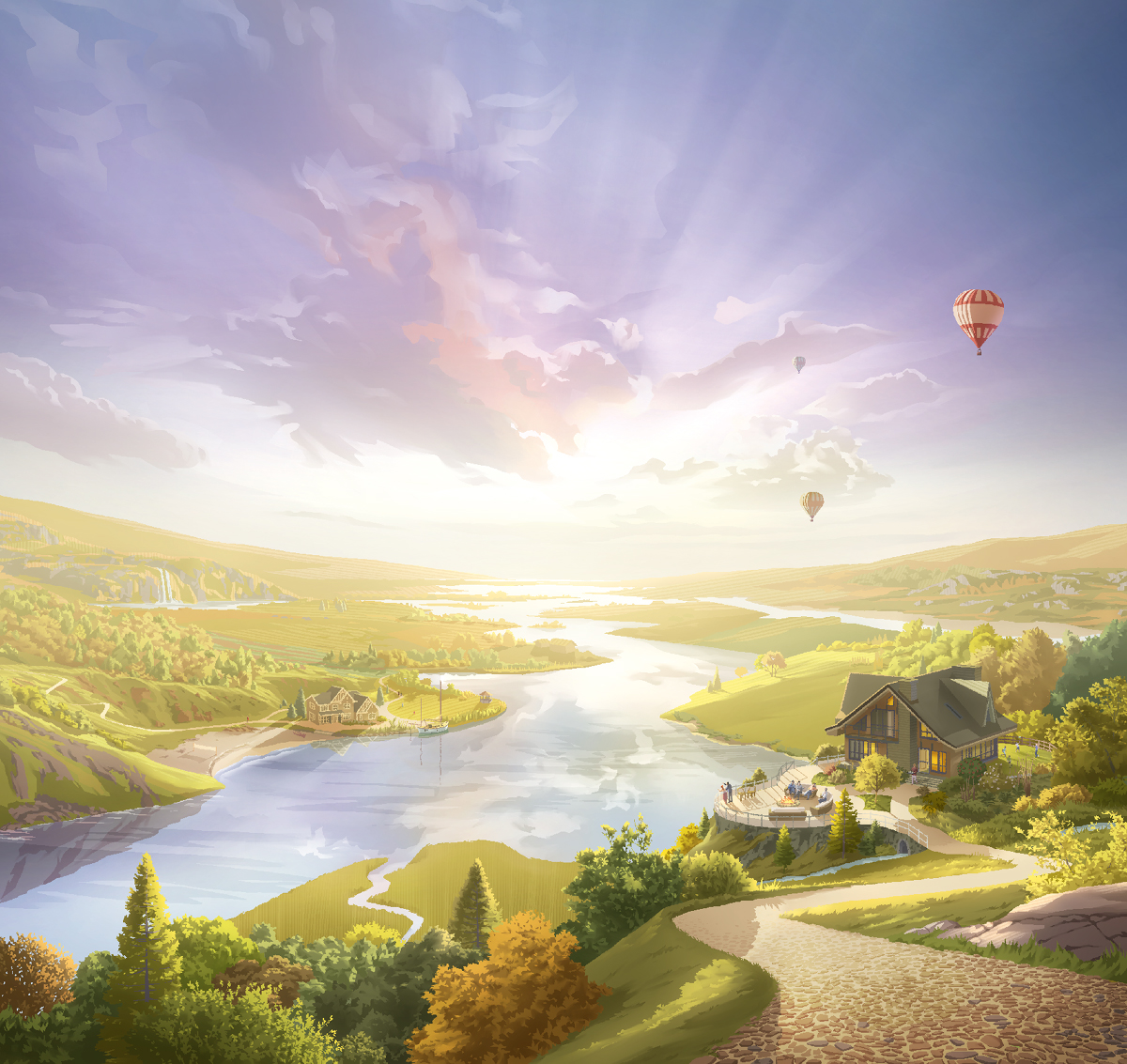 مردم در بهشت روی زمین زندگی می‌کنند