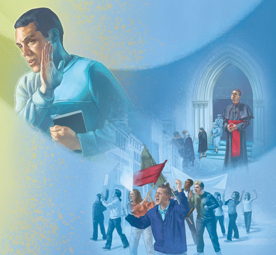 یک مسیحی در امور سیاسی دخالت نمی‌کند