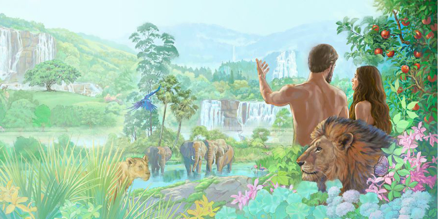 آدم و حوّا در بهشت