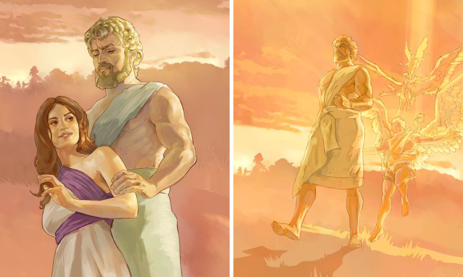 فرشته‌های شریر بدن‌های انسانی به خود می‌گیرند و با زنان ازدواج می‌کنند.‏