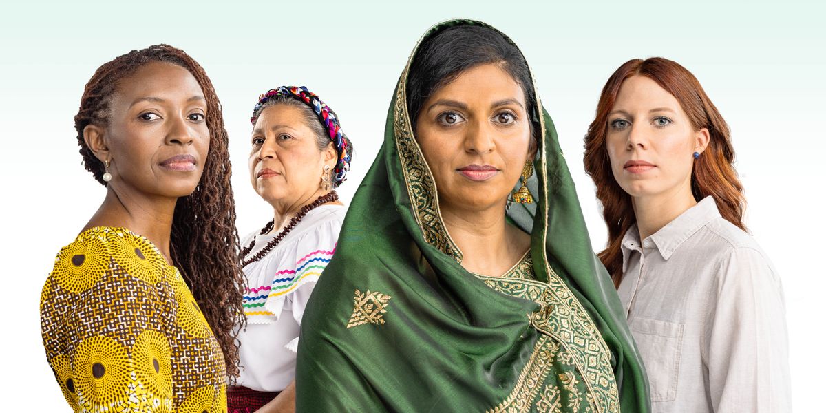 زن‌هایی با سن و ملیت مختلف.‏
