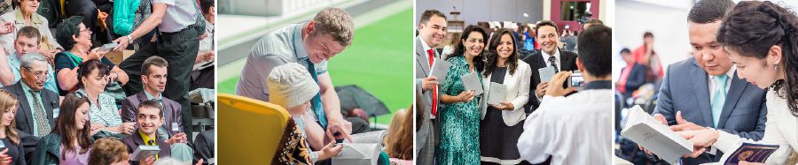 مردم مناطق مختلف از دریافت ویرایشی دیگر از ترجمهٔ دنیای جدید بسیار شاد شدند