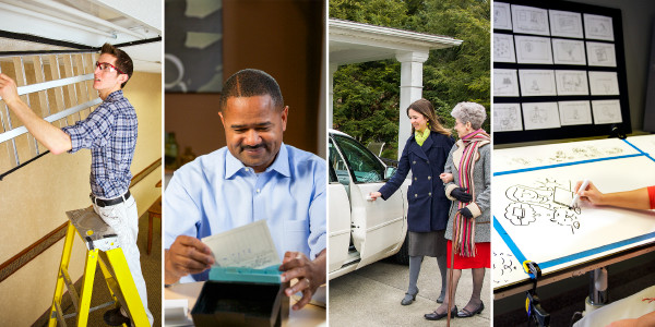 برادران و خواهران با میل و رغبت و تواضع کارهای مختلف انجام می‌دهند