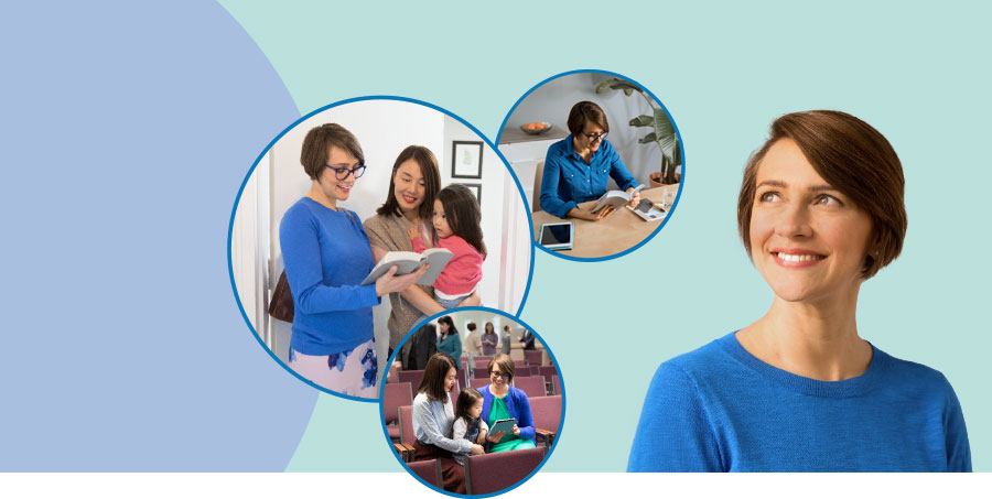 خواهری خود را برای مطالعه با شاگردش آماده می‌كند،‏ حقيقت را به خانمی تعليم می‌دهد،‏ و به همراه او در جلسه شركت می‌كند.‏ اين فعاليت‌ها باعث شادی او می‌شود