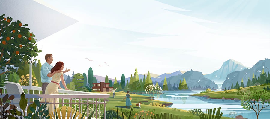 مردم در بهشت از زندگی لذّت خواهند برد