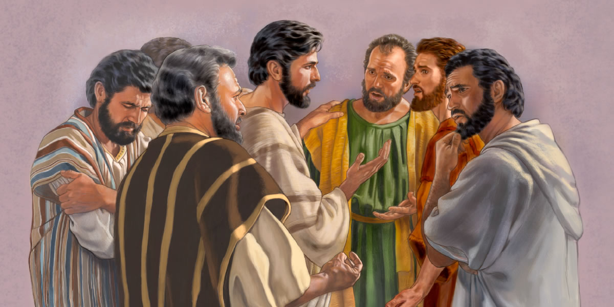 Les apôtres semblent troublés par l’avertissement que Jésus leur donne