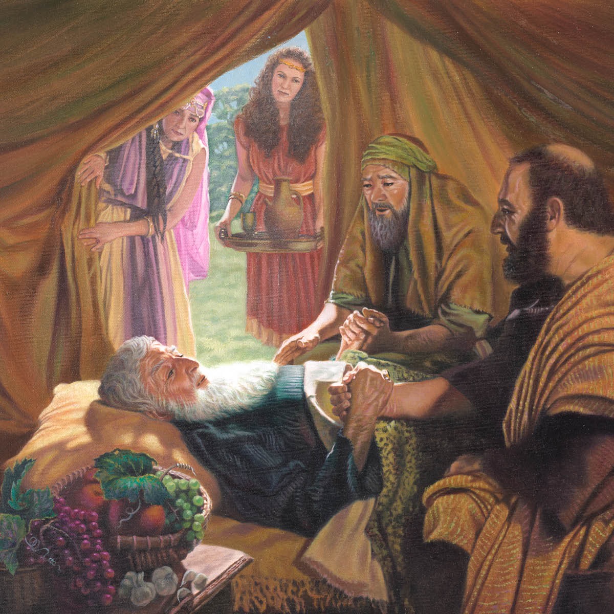 Abraham na samrtnoj postelji