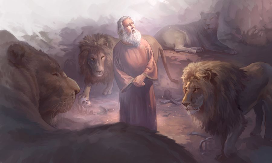Dániel az oroszlánok vermében — Őrtorony ONLINE KÖNYVTÁR