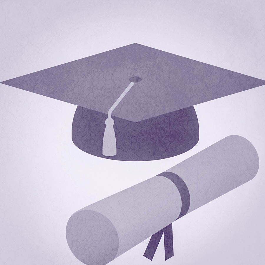 Graduation cap ken diploma