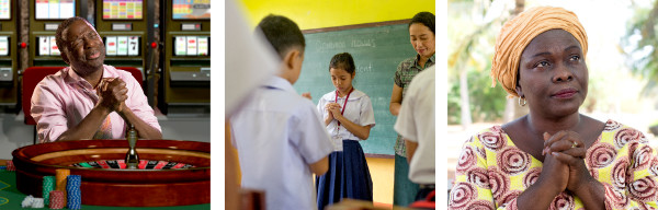 1. Agkarkararag a lalaki iti lamisaan a roleta; 2. Balasitang nga agkarkararag idiay eskuelaan; 3. Babai nga agkarkararag