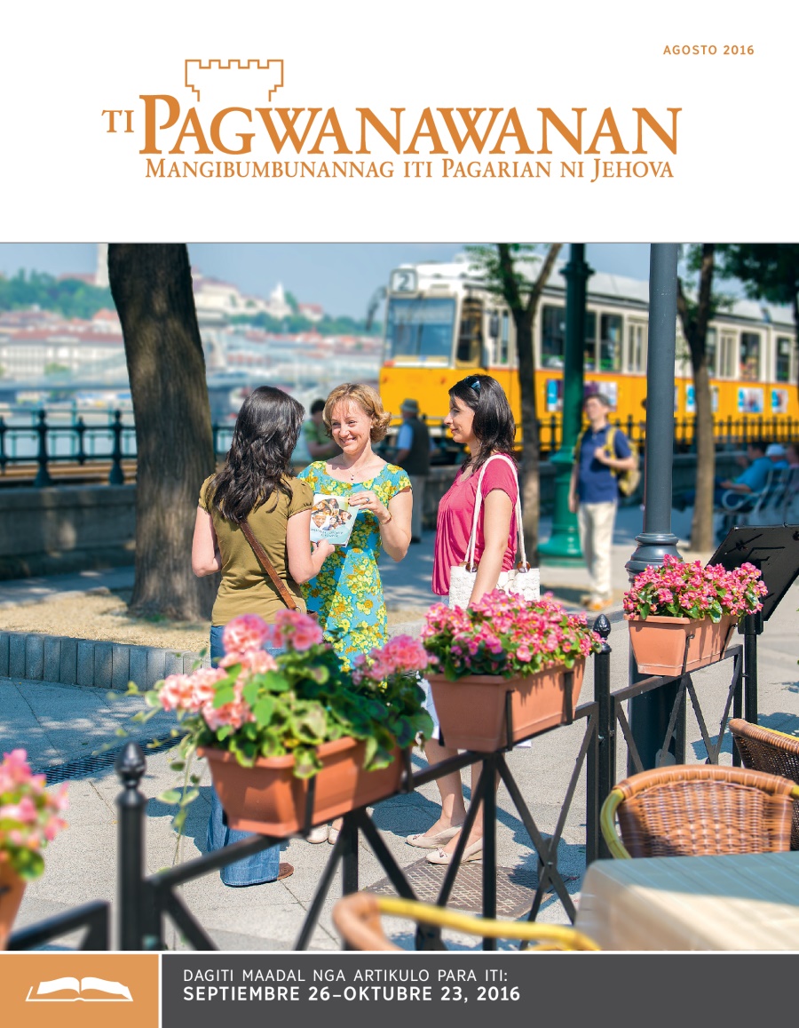 Ti Pagwanawanan Pagadalan nga Edision, Agosto 2016