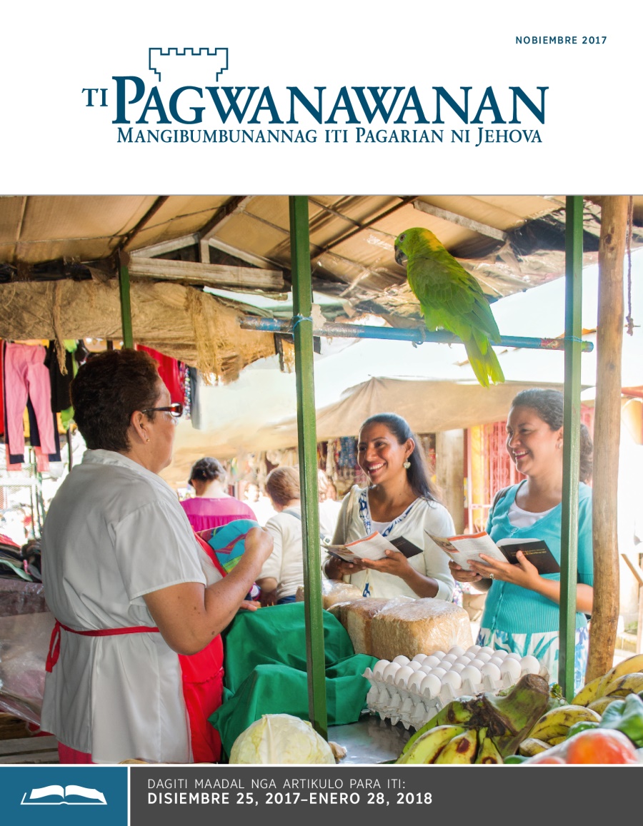Ti Pagwanawanan Pagadalan nga Edision, Nobiembre 2017