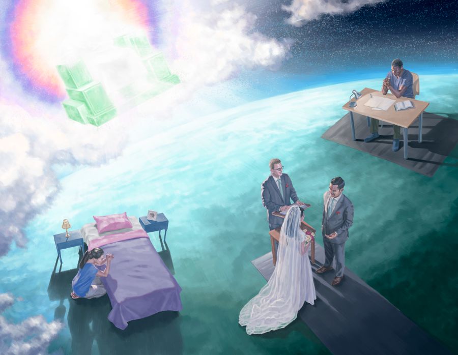 I voti a Geova includono: il voto di dedicazione, il voto matrimoniale e il voto dei servitori speciali a tempo pieno