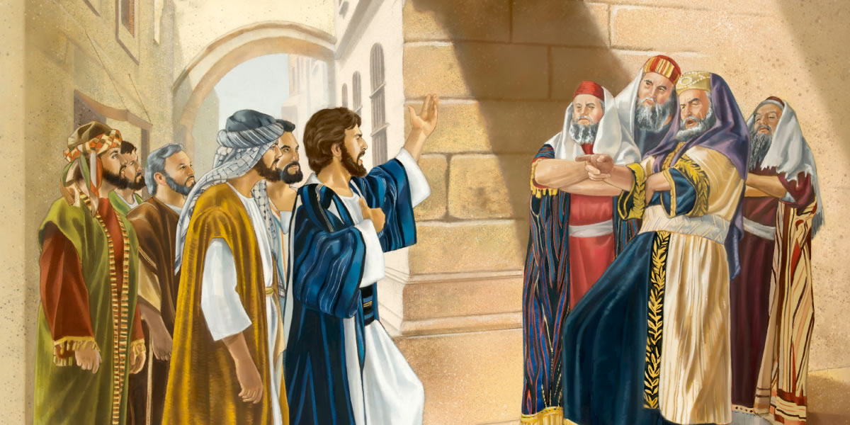 Resultado de imagen de imagenes de jesus hablando a la gente