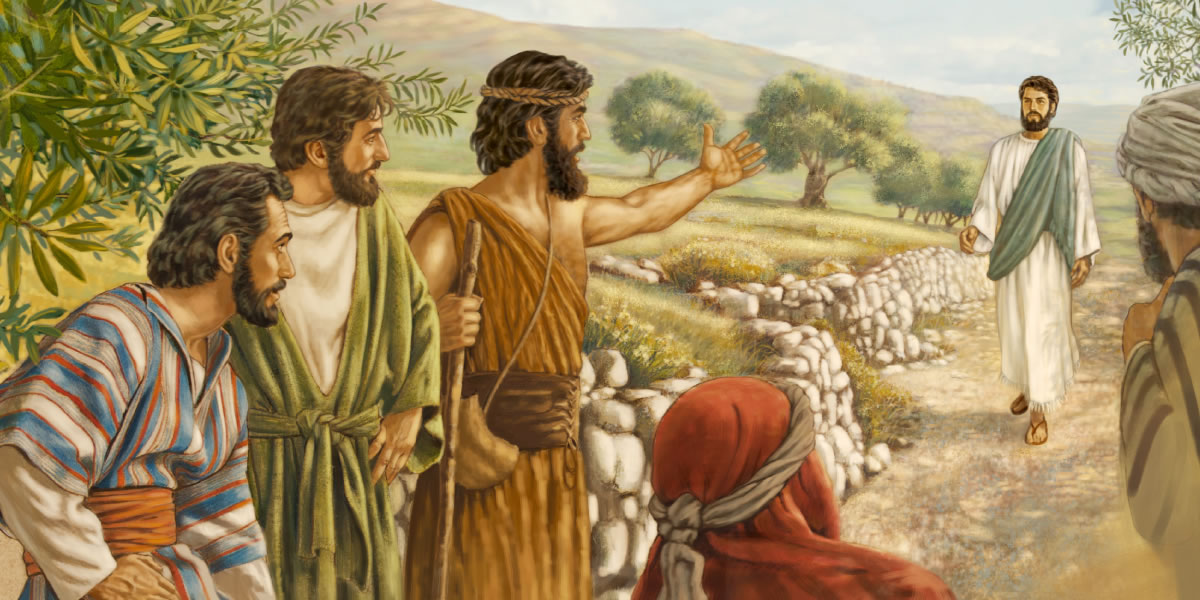 John the Baptist identifies Jesus as the Lamb of God