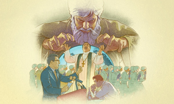 Satana ke udi ne malu a pa buloba onso mu bianza: a tshididi, a basalayi, a ntendelelu ne a bantu