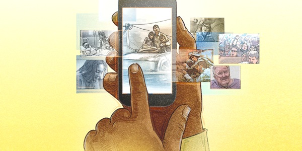 Muntu wenda ukeba mandamuna a nkonko mu site wa jw.org mu telefone wende