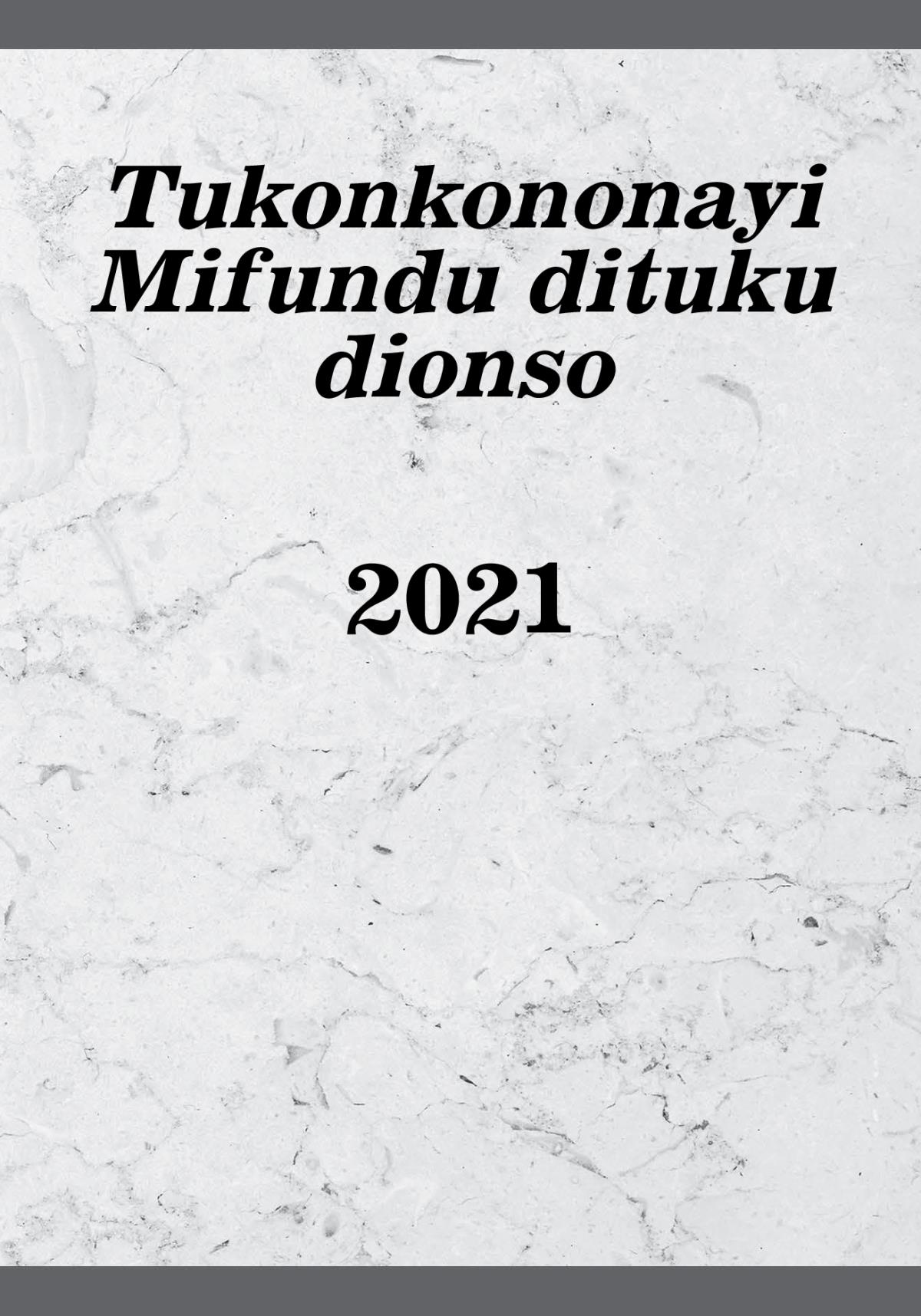 Tukonkononayi Mifundu dituku dionso—2021