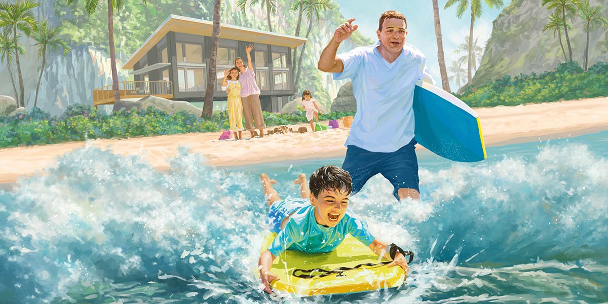 Muana wa balume ne tatuende banayila mu mâyi a musulu, padi eku mamu ne bana bende ba bakaji bimane ku muelelu kua musulu babatangila.