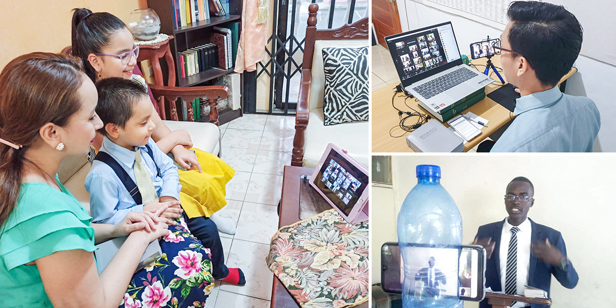 Foto: 1. Dîku kampanda dilondela bisangilu ku biamu bia bantu bamonangana. 2. Muanetu wa balume ubuela ne biamu mu konte wa tshisangilu tshia tshisumbu ku diambuluisha dia programe wa biamu bia bantu bamonangana. 3. Muanetu wa balume wenza muyuki ku diambuluisha dia biamu bia bantu bamonangana.