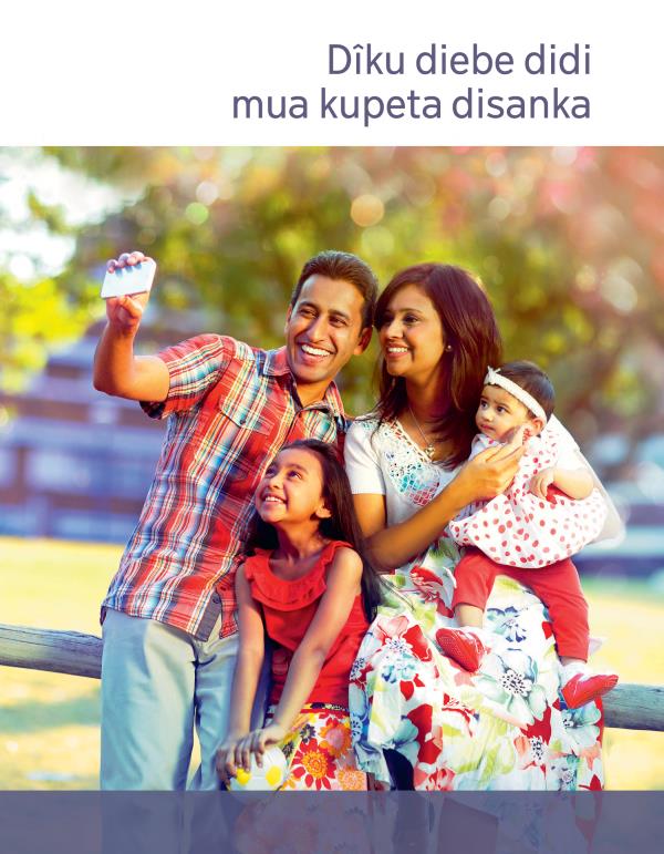 Cover of the Happy Family brochure