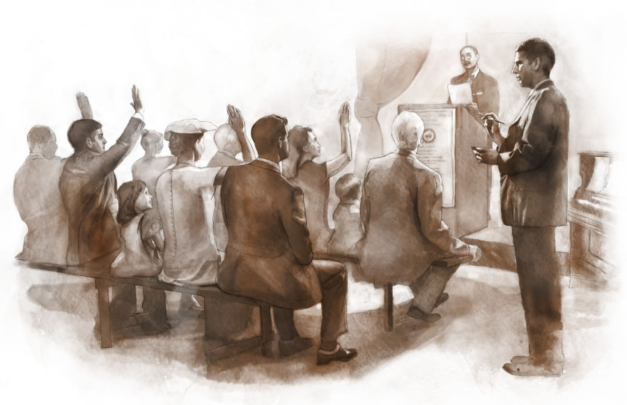 Bena mu tshisumbu benza masungula a bakulu a ku tshidimu mu bidimu bia 1920