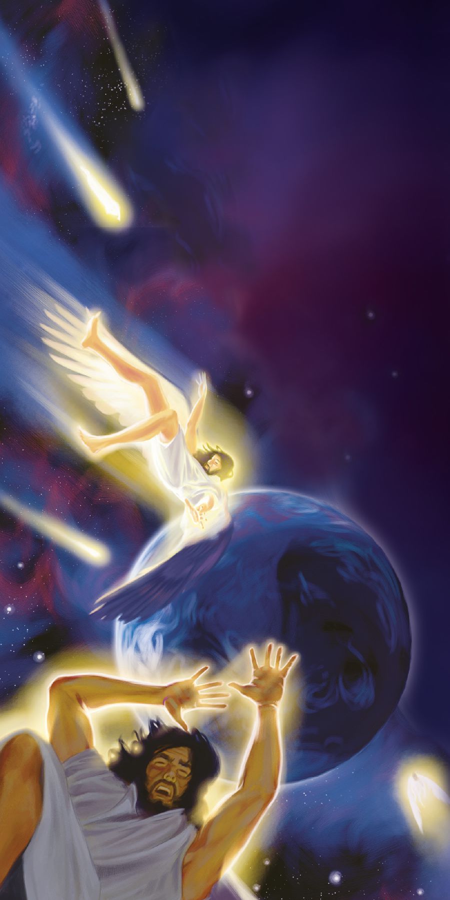 Badi bipata Diabolo ne bademon bende mu diulu babakupa panshi pa buloba