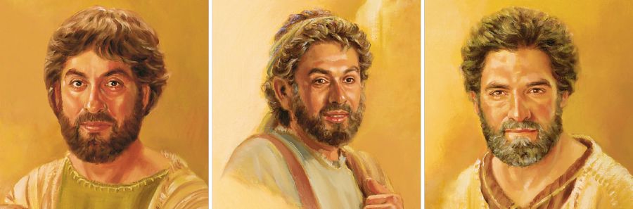 Yakobo (tutuende wa Yone), Andele, ne Petelo