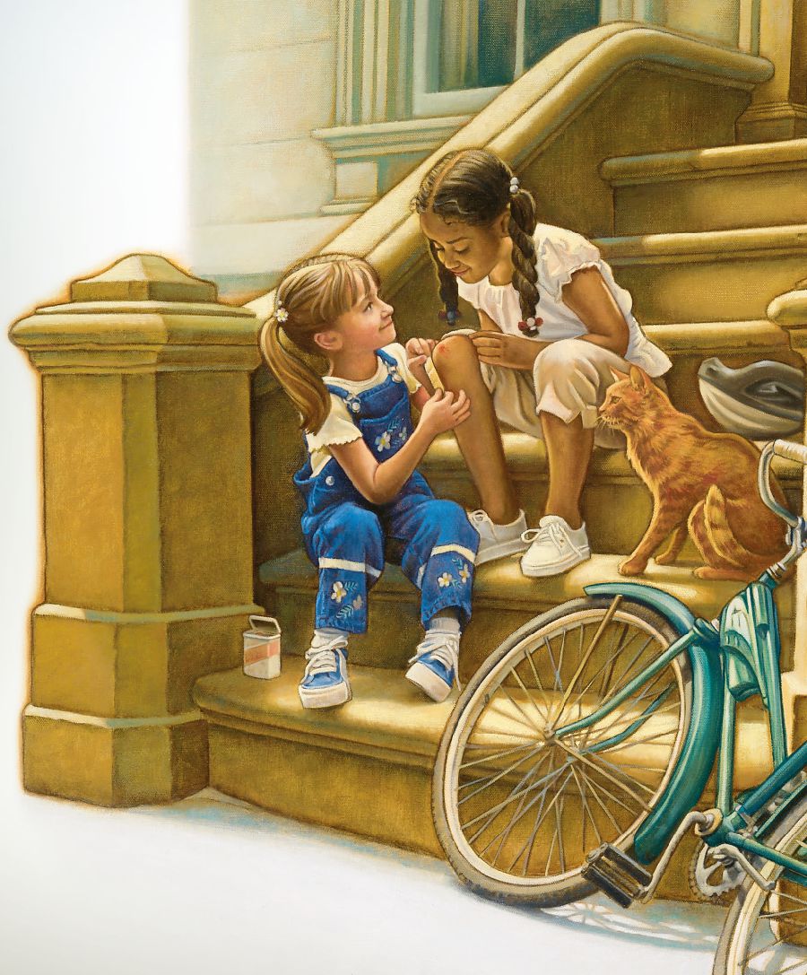 Kana ka bakaji kasuika ka dikoba dikuabu bandaje mu tshinu