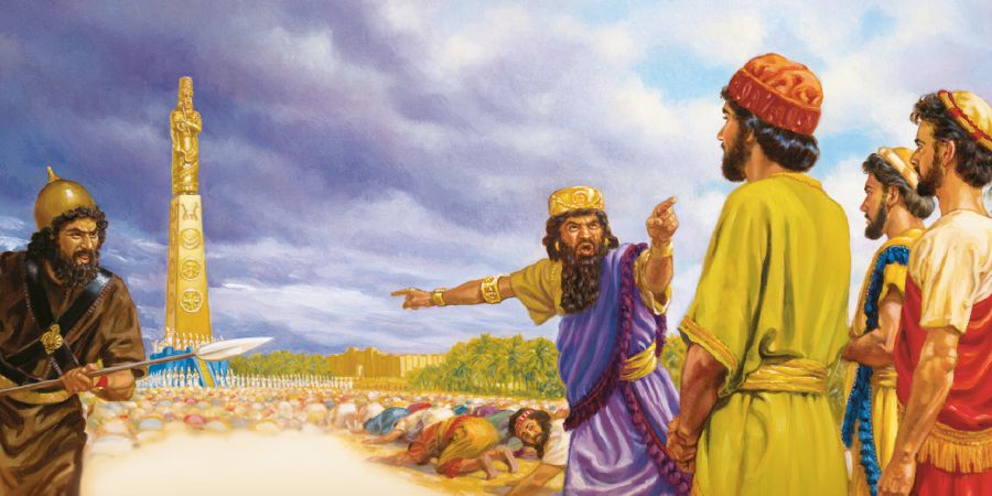 Shadalaka, Meshaka ne Abedenego babenga bua kuinamina lupingu