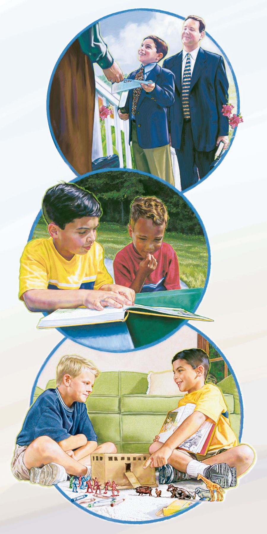 Muana uyisha muntu, uleja muana nende mukanda wa Miyuki ya mu Mukanda wa Nzambi, benza buatu ne muana mukuabu