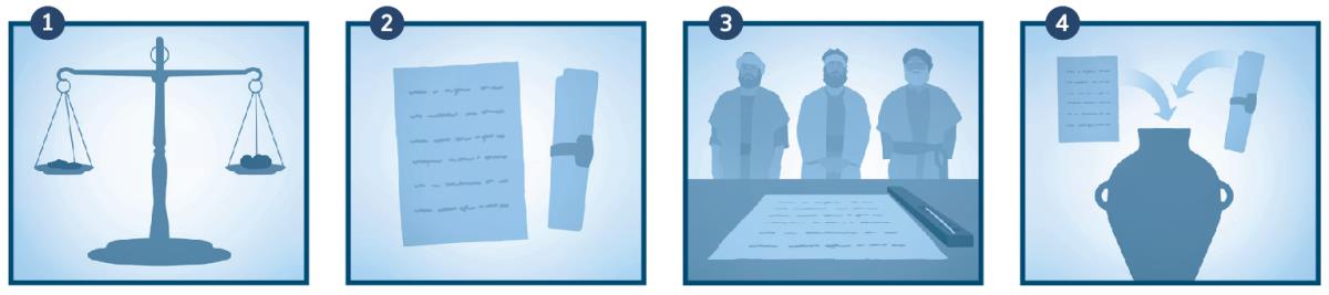 Bua kusumba buloba Yelemiya udi upima bujitu bua makuta, pashishe wenza mukanda wa diumvuangana mushinga kumpala kua bantemu ne uulamina mu mulondo wa diima