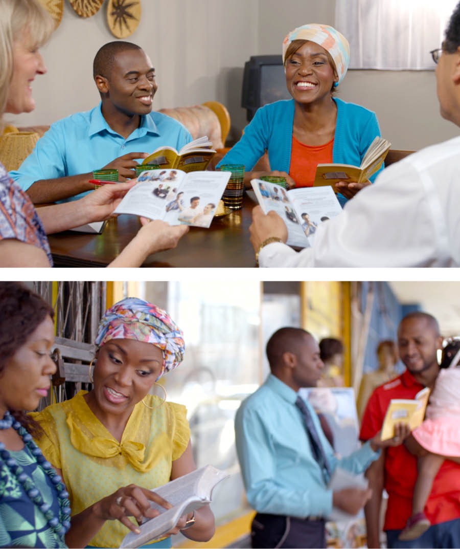 Salomon ne Marie balongesha Ezekiel ne Abigail; Ezekiel ne Abigail bayisha muaba udi bantu ba bungi