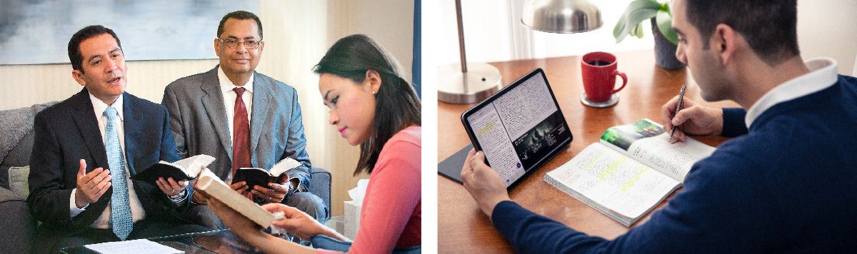 Bana betu ba balume babidi bapesha muanetu wa bakaji mibelu ya mu Bible; muanetu wa balume udilongela ne utangila mudibu bakajilule ngumvuilu wetu wa mvese kampanda