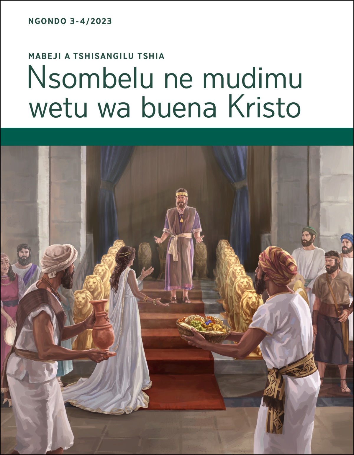 Mabeji a tshisangilu tshia Nsombelu ne mudimu wetu wa buena Kristo a ngondo 3-4/2023.