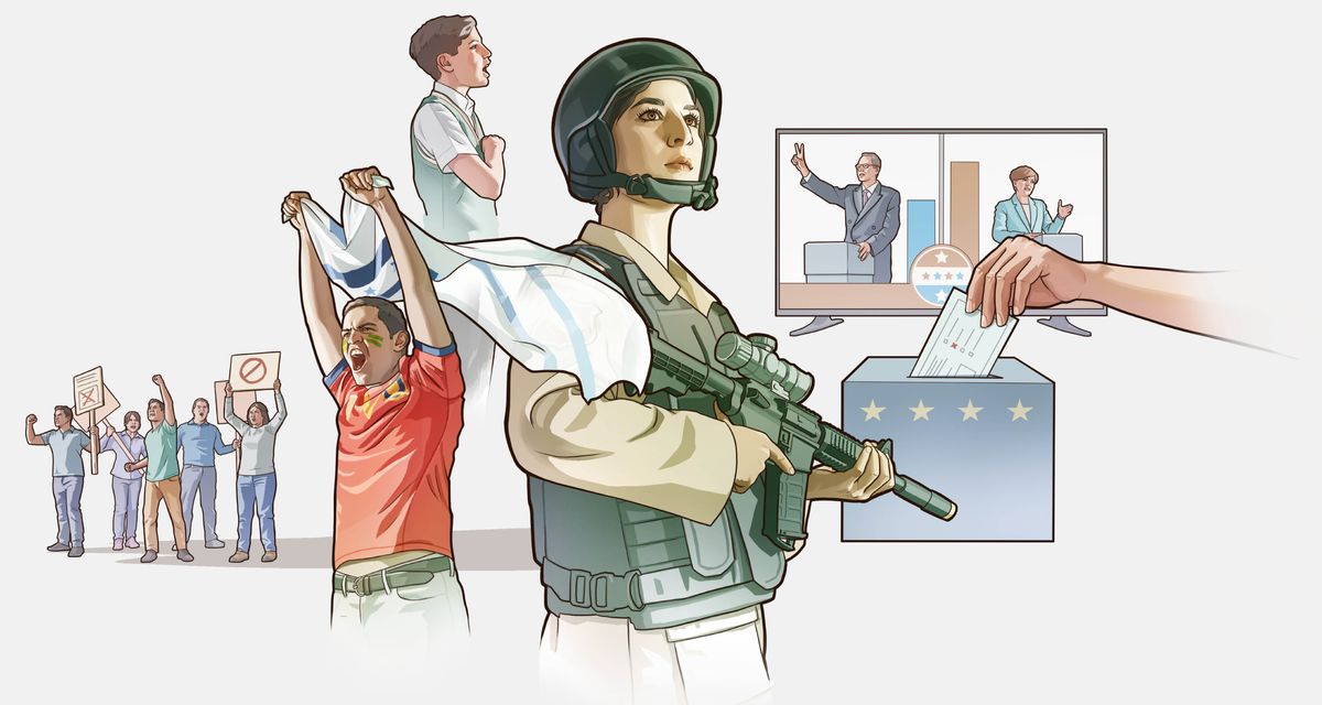 Foto milamakaja: 1. Bantu bakuate bimanyinu ku bianza ne tshiji batombokela bamfumu. 2. Muntu uzunzuka wela mbila ya butumbi muele dibendele muulu dîba dia manaya. 3. Mulongi wambulula mutshipu wa kushala anu mulamate ditunga diabu. 4. Musalayi mukuate tshingoma tshinene. 5. Bena tshididi babidi badi bele mpala bua kubasungulabu bakula bakokangana. 6. Muntu wela kakanda ka masungula mu kashete.