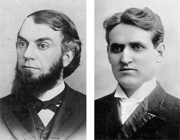 1. Charles Taze Russell; 2. A. H. Macmillan