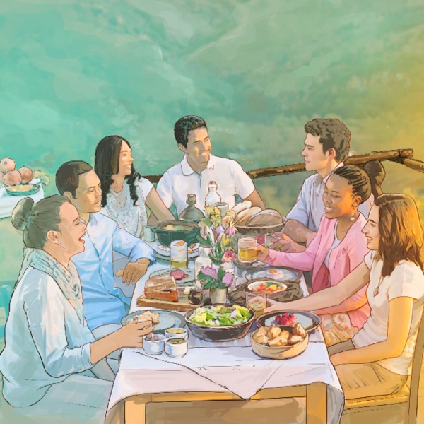 Bantu basanka ne biakudia bia bungi