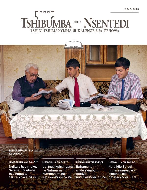 Tshibumba tshia Nsentedi tshia kulonga, 15/5/2015