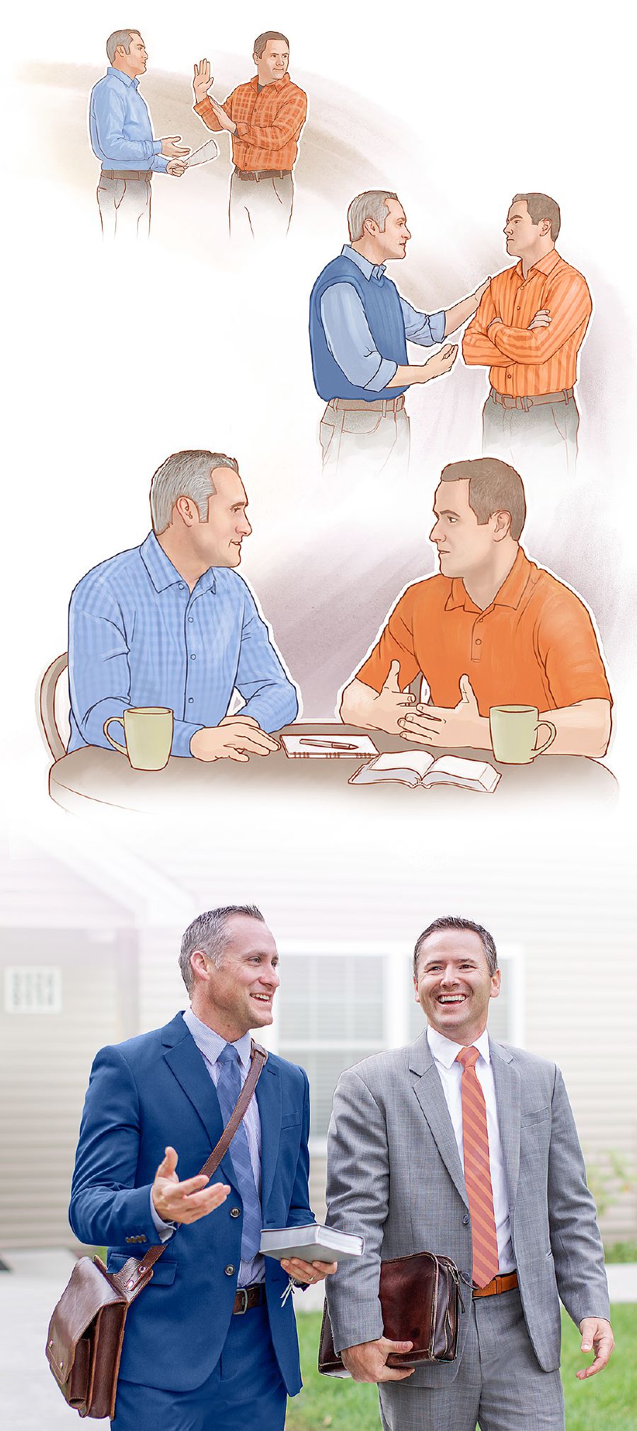 Muena Kristo uyukila ne muena Kristo misangu ya bungi bua kujikija tshilumbu tshivuabu natshi, ne pashishe badi bayisha pamue ne disanka