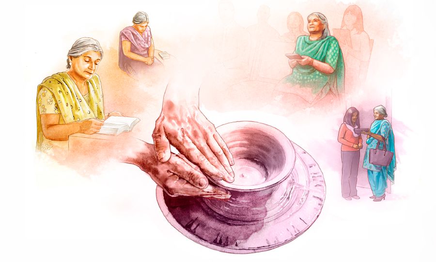 Mufumbi munene udi ufumba muanetu wa bakaji padiye ubala Bible, usambila, ubuela mu bisangilu ne uyisha bantu