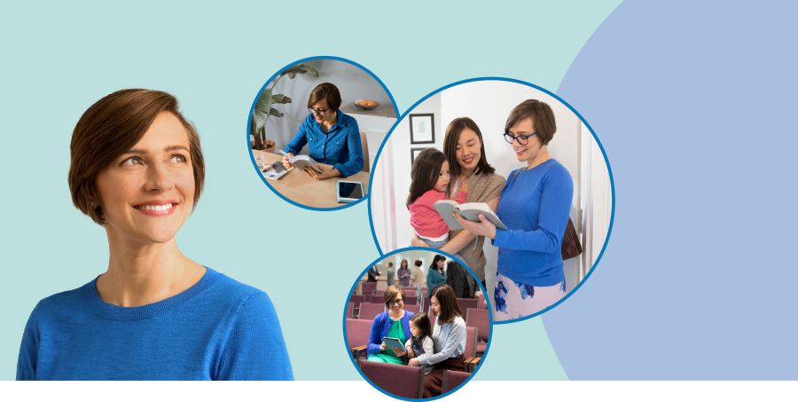 Muanetu wa bakaji upeta disanka mu didilongolola kumpala kua kulonga Bible ne muntu, mu dilongesha muntu mukaji mukuabu bulelela bua mu Bible, ne mu dibuela nende mu bisangilu