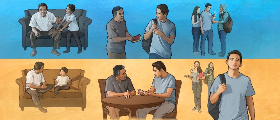 Tatu upangila bua kuambuluisha muanende ne ditabuja dia muanende ditenkakana; tatu wambuluisha muanende ne muana ukandamena buenzeji bua bana nende