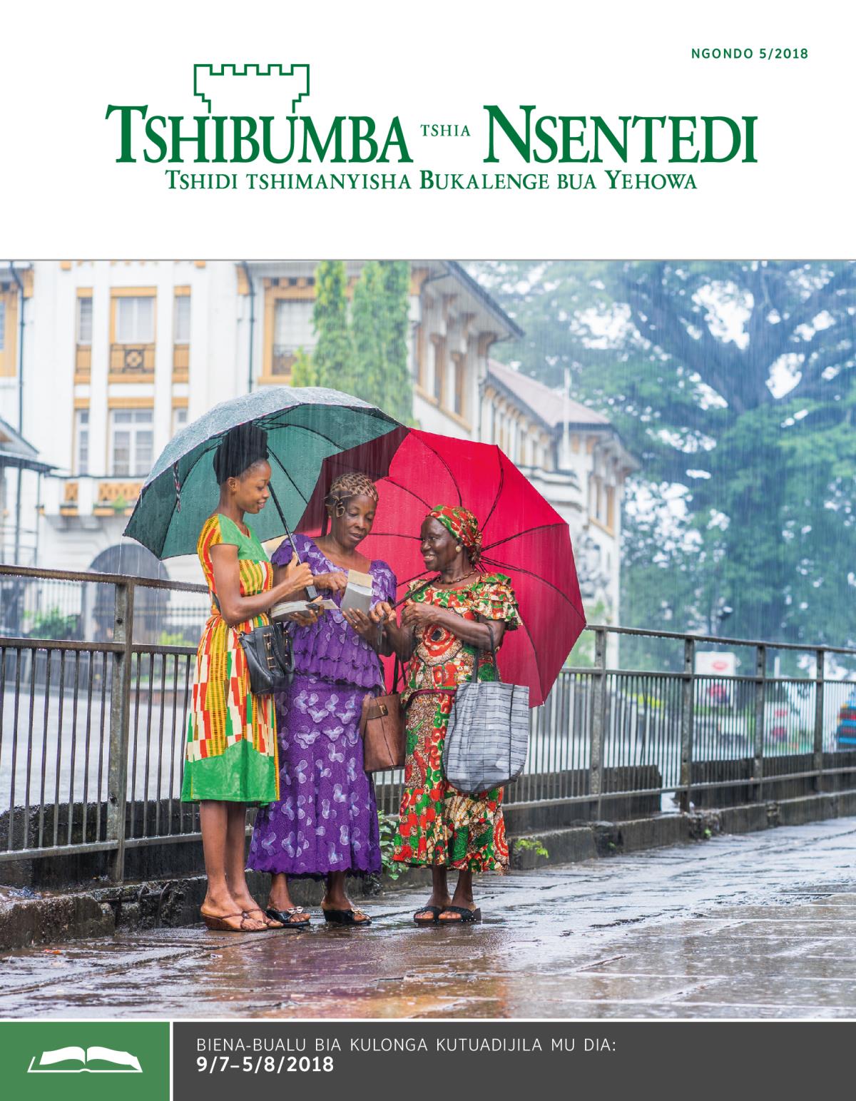 Tshibumba tshia Nsentedi tshia kulonga tshia ngondo 5/2018