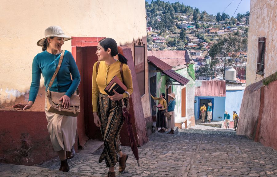 Bana betu ba bakaji babidi mu buambi bua ku nzubu ne ku nzubu