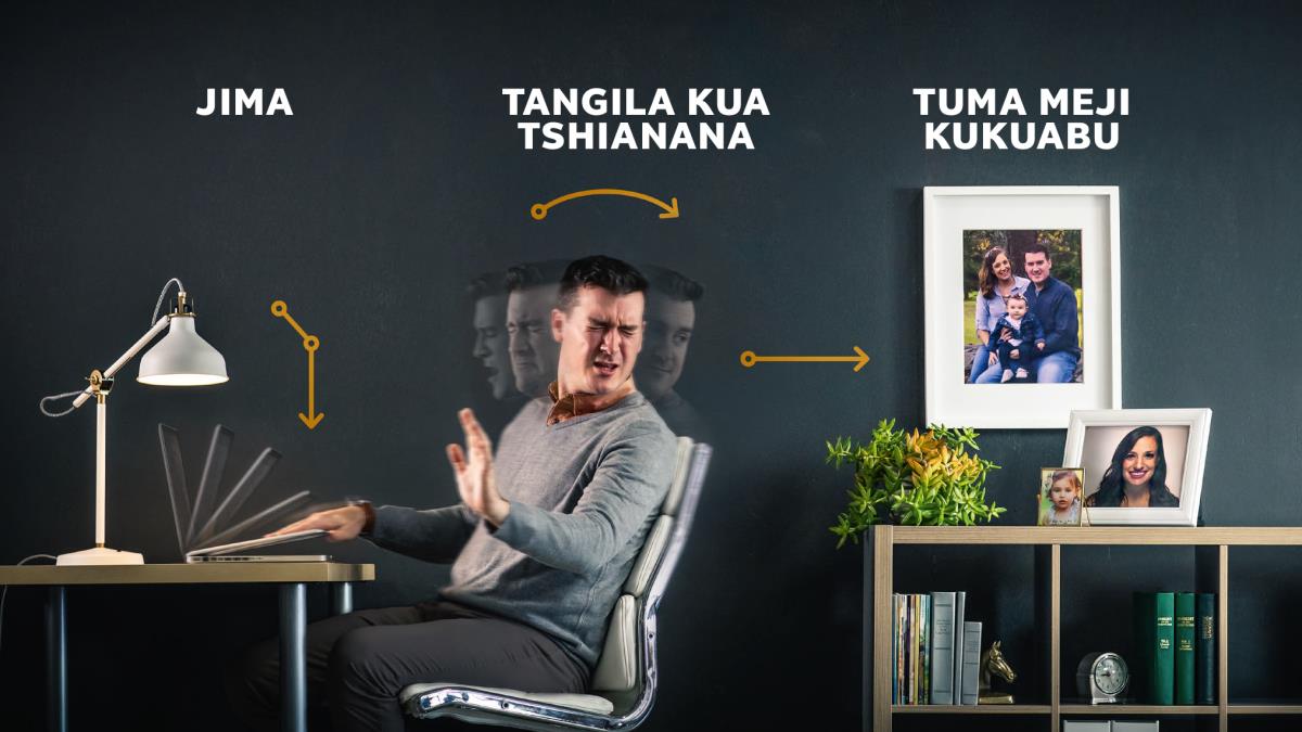 Muanetu wa balume ujima ordinatere wende, utangila kua tshianana, ne utuadija kutangila foto wa mukajende ne muanende