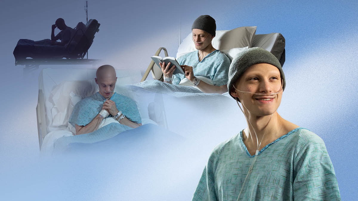 Foto milamakaja: Muanetu wa balume usama, meji mabi amuluila. 1. Mmusombe pa bulalu bua disama mu lupitadi muditeke tshianza ku mutu. 2. Udi usambila. 3. Udi ubala Bible. 4. Udi utua mimuemue.