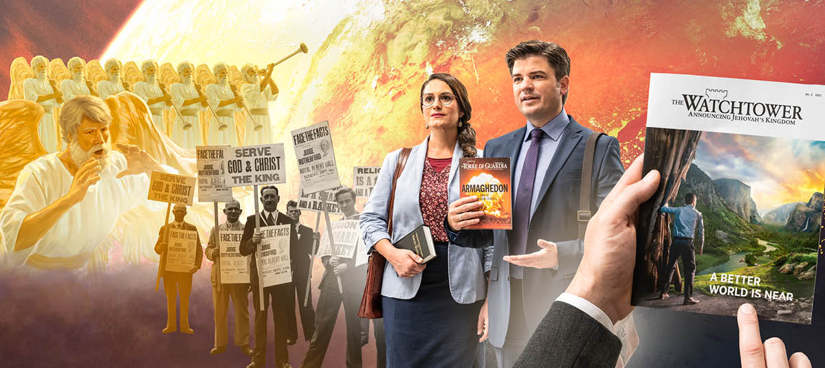 Muanjelu umanyisha lumu luimpe kudi bantu badi pa buloba padi eku umue wa ku banjelu bakuabu muanda mutekete wela mpungi. Foto: 1. Bana betu bakuate bimanyinu, bambule bibayabaya bikale ne malu mafundapu. Amue malu adibu bafundapu adi amba ne: “Tshitendelelu mbuteyi ne mbungenda mushinga bupange bululame” ne “Tshidi tshienzela Nzambi ne Kristo mudimu.” 2. Bena dibaka kampanda bapesha muntu “Tshibumba tshia Nsentedi” No. 2 2021 tshia dia 1/2/2012 tshidi tshiakula bua Armagedone. 3. Muntu mulume mukuate “Tshibumba tshia Nsentedi” tshidi ne tshiena-bualu tshia ne: “Bulongolodi bupiabupia bukadi pabuipi.”