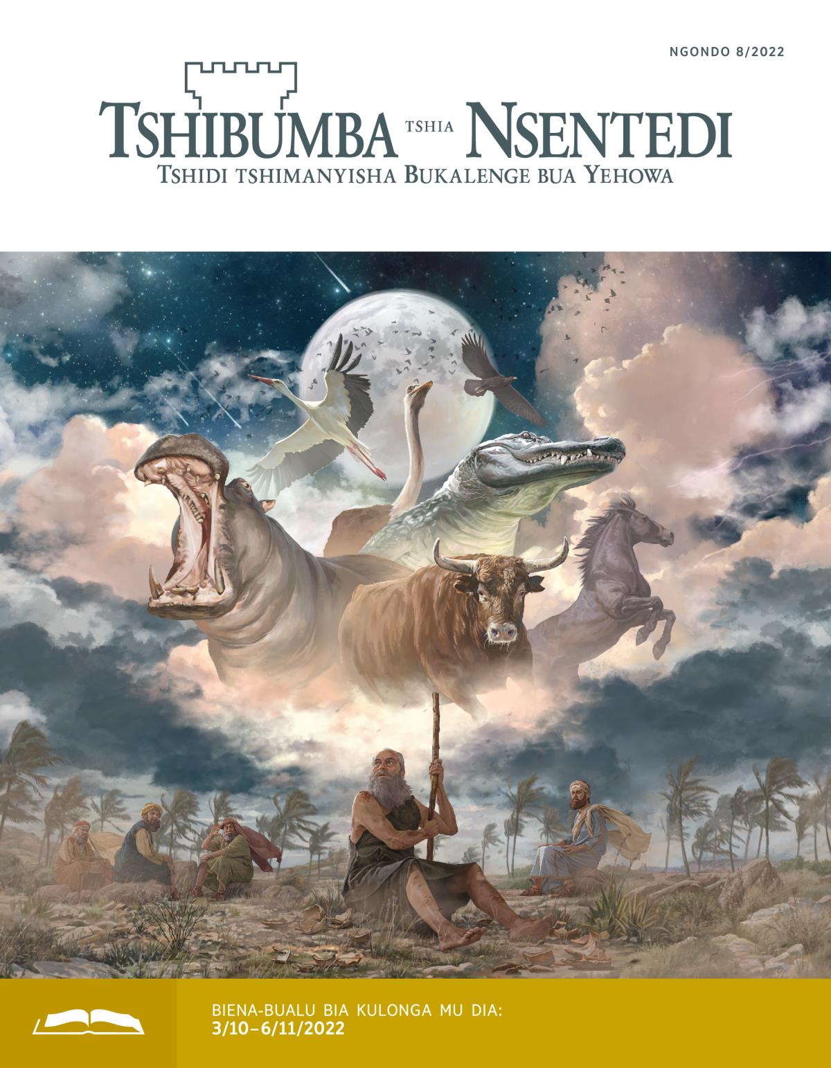 Tshibumba tshia Nsentedi tshia kulonga, ngondo wa 8/2022.
