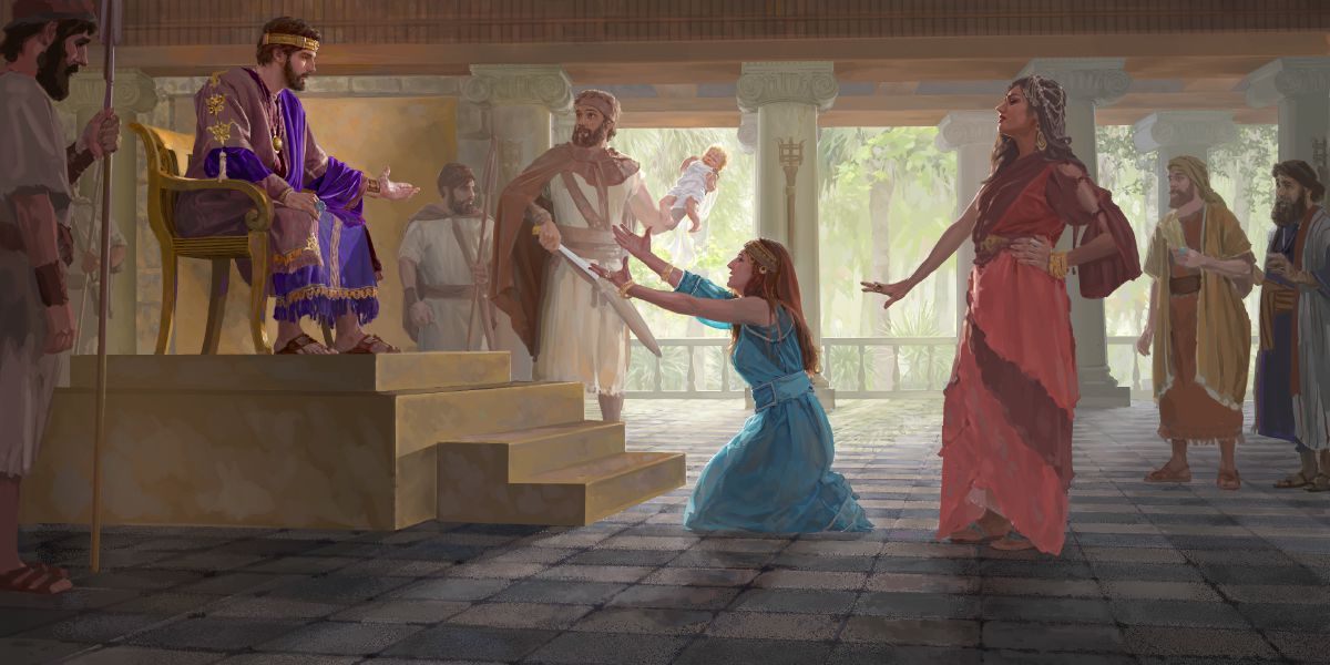 Is-Sultan Salamun jinduna min hi l-omm vera tat-tarbija